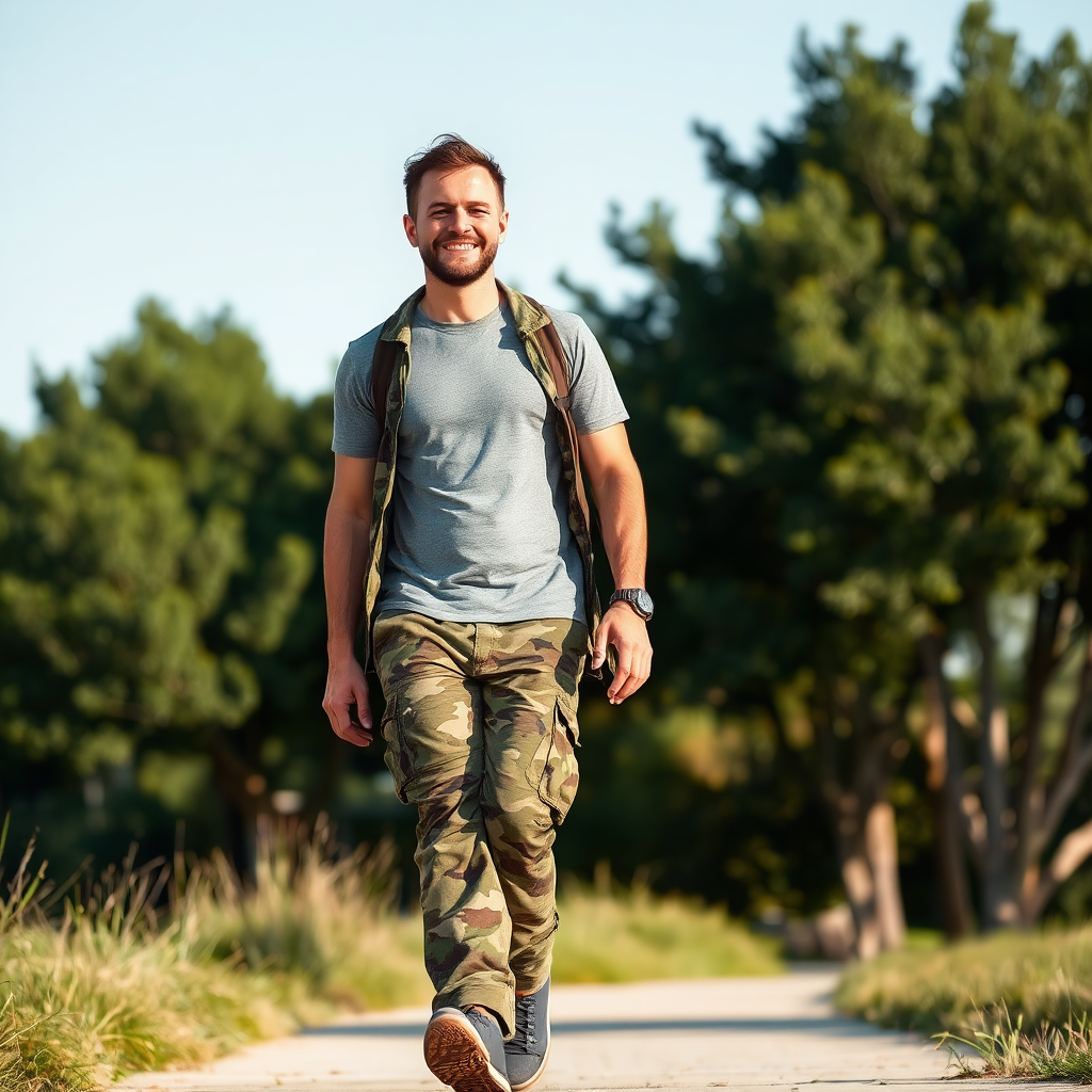 Camo Cargo Pants For Men