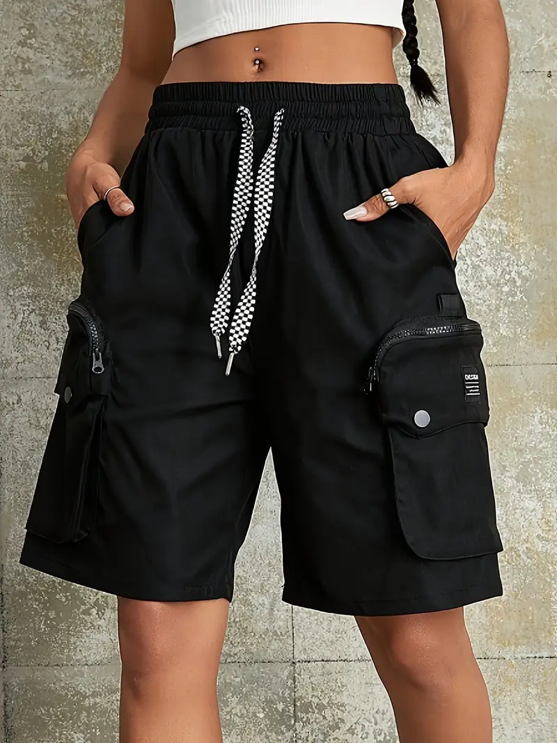Ladies Cargo Shorts.