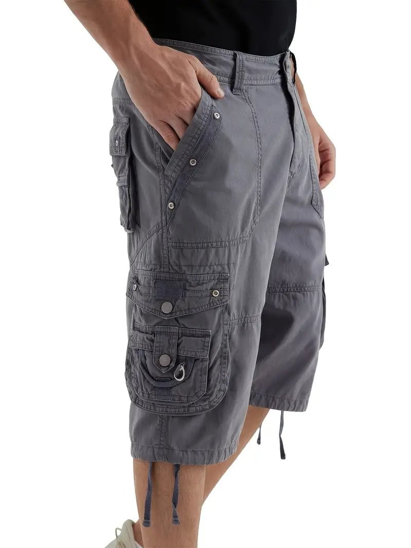 Men's Hiking Cargo Shorts With 6 Pockets Quick Dry Lightweight Stretch Shorts For Men Outdoor Fishing Shorts